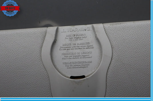 03-06 Mercedes R230 SL500 SL55 AMG Rear Center Cover Trim Panel Gray Oem