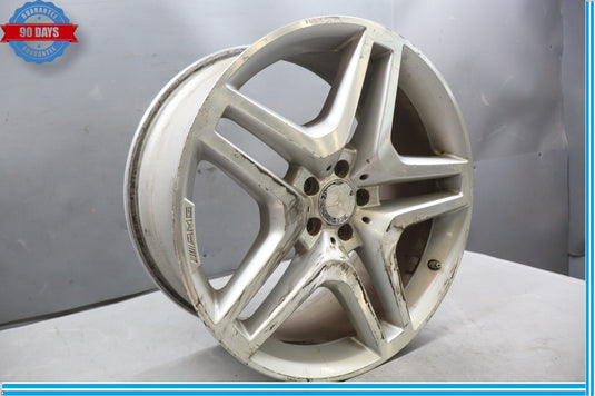 07-19 Mercedes X166 GL450 GLS350 R21 Front Wheel Rim Silver 10Jx21H2 21'' Oem