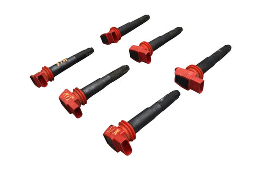 10-16 Porsche Cayenne Panamera 970 Engien Ignition Coil Set Of 6 Oem