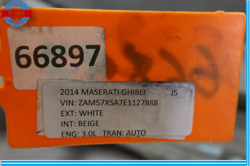 Load image into Gallery viewer, 14-17 Maserati Ghibli M157 Rear Lower Bumper Cover Assembly White Oem
