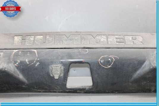 03-05 Hummer H2 Rear Bumper Cover Assembly Black Oem