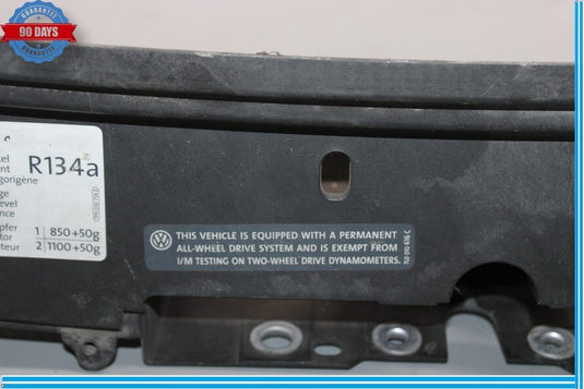 11-17 Volkswagen Touareg Radiator Core Support Upper Tie Bar Carrier Oem
