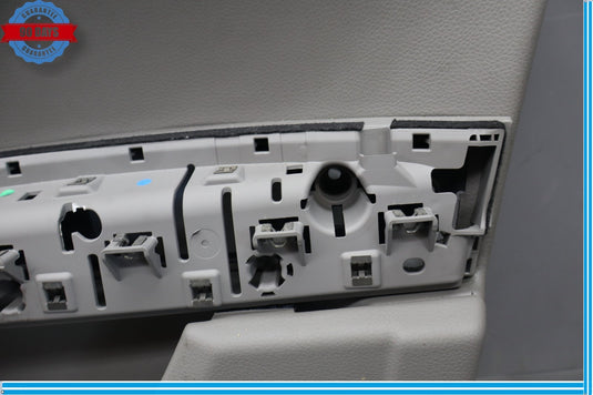 11-18 Porsche Cayenne 958 Front Right Side Interior Door Trim Panel Gray Oem