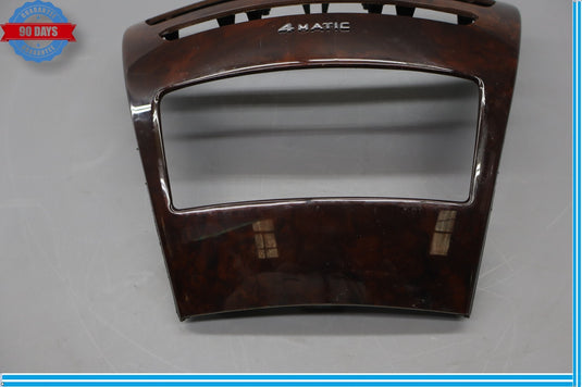 07-14 Mercedes W216 CL550 CL63 Center Console Command Unit Radio Bezel Trim Oem