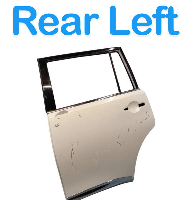 Load image into Gallery viewer, 11-20 Infiniti QX56 QX80 Rear Left Driver Side Door Shell Panel Cover Oem
