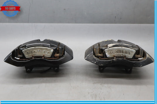03-12 Bentley Continental GT GTC Front Left & Right Brake Caliper Calipers Oem