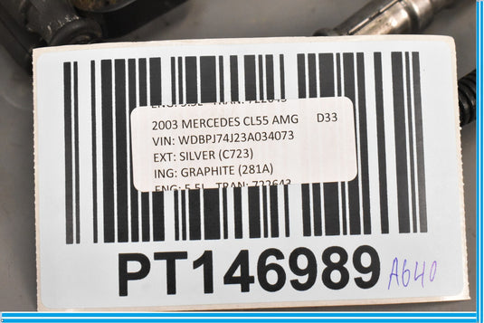 00-06 Mercedes S430 S500 SL500 CL500 CL55 AMG W215 Ignition Coil 0001587803 Oem