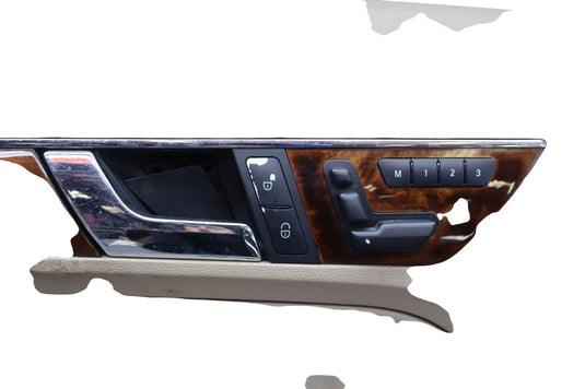 10-13 Mercedes E350 E550 Convertible Front Left Side Interior Door Panel Oem