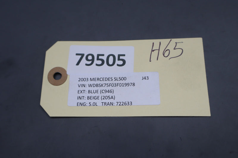 Load image into Gallery viewer, 03-08 Mercedes R230 SL500 SL55 AMG Right Side Fender Grill Grille Vent Oem
