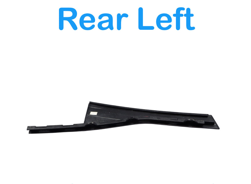 Load image into Gallery viewer, 11-17 Volkswagen Touareg VW Rear Left Driver Side Exterior Door Window Trim Oem
