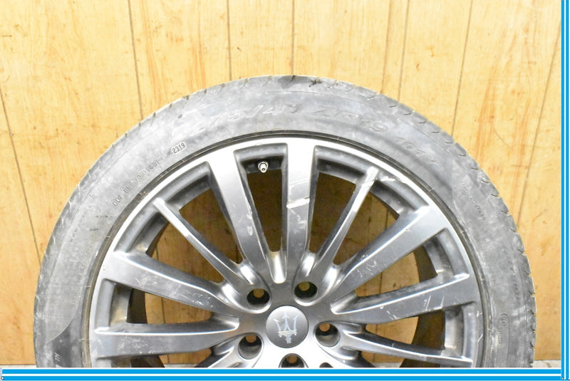Load image into Gallery viewer, 14-20 Maserati Ghibli 10JX19H2 19&quot; Rear Light Alloy Speedline Rim Wheel Tire Oem
