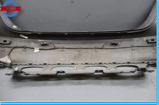 14-17 Maserati Ghibli M157 SQ4 Rear Bumper Cover w/ Parking Sensor Black Oem