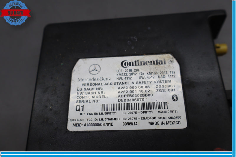 Load image into Gallery viewer, 12-20 Mercedes GL450 GL550 X166 Communication Control Module 2229006003 Oem
