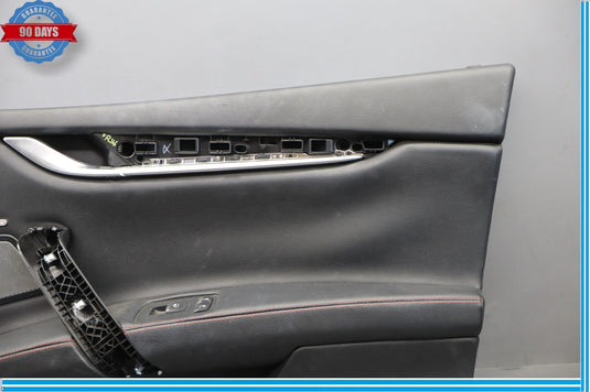 14-22 Maserati Ghibli M157 Front Right Passenger Side Interior Door Panel Oem