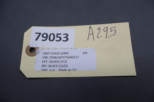 07-17 Lexus LS460 LS460L Front Hood Bonnet Lock Latch Actuator 53510-50102 Oem