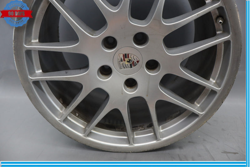 Load image into Gallery viewer, 10-11 Porsche Panamera Rear Rim Alloy Wheel Silver 11x20 Spyder Oem
