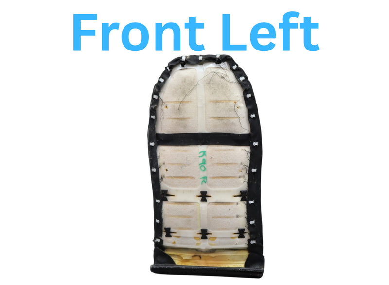 Load image into Gallery viewer, 97-04 Porsche Boxster 986 Front Left Upper Seat Backrest Cushion Leather Oem
