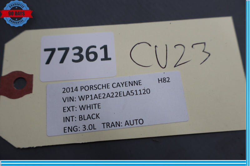 Load image into Gallery viewer, 11-18 Porsche Cayenne 958 Hybrid S Front Left Driver Side Seat Upper Cushion Oem
