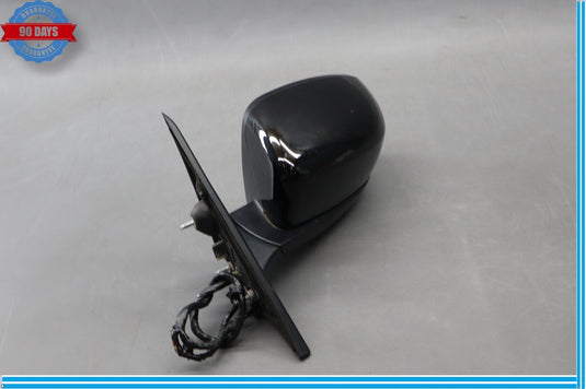 14-17 Maserati Ghibli M157 Front Left Side Mirror Door Rear View Black Oem