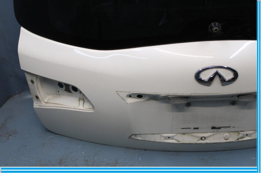 11-17 Infiniti QX56 QX80 Rear Liftgate Trunk Lid Hatch White (QAB) Oem