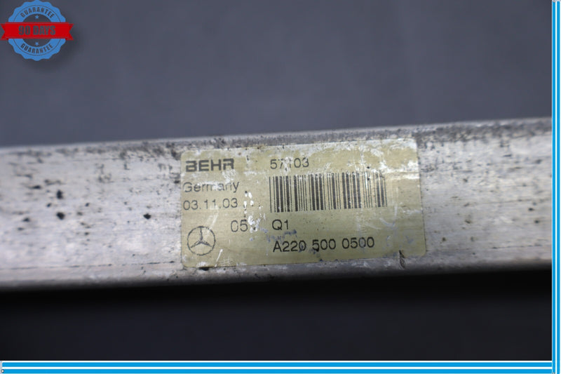 Load image into Gallery viewer, 03-08 Mercedes R230 S600 SL600 Additional Radiator Oil Cooler W/o Air Duct Oem
