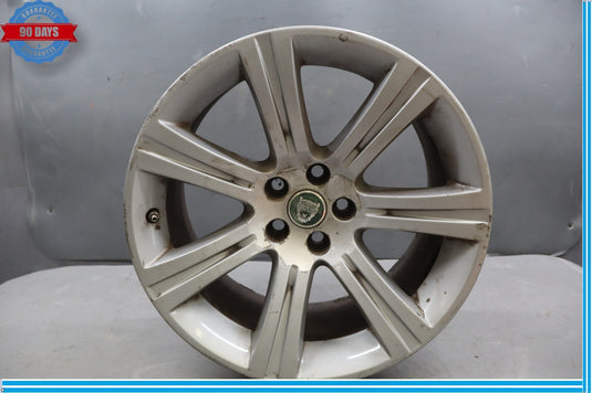 07-15 Jaguar X150 XK XF 9.5x18 R18 Rear Wheel Rim Silver 18" Oem