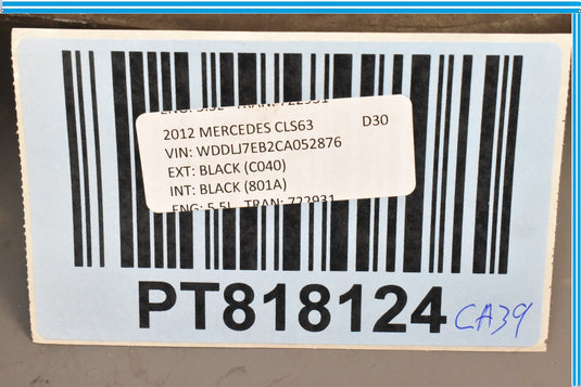 12-18 Mercedes CLS550 CLS63 W218 Rear Right Lower Spring Seat Control Arm Oem