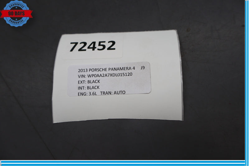 Load image into Gallery viewer, 10-16 Porsche Panamera 4 970 Rear Right Passenger Side Door Window Glass Oem

