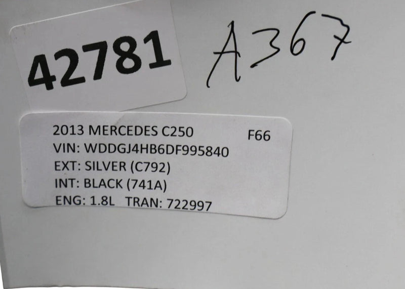Load image into Gallery viewer, 08-18 Mercedes W204 C300 C250 Front Right Side Door Audio Speaker Logic 7 Oem
