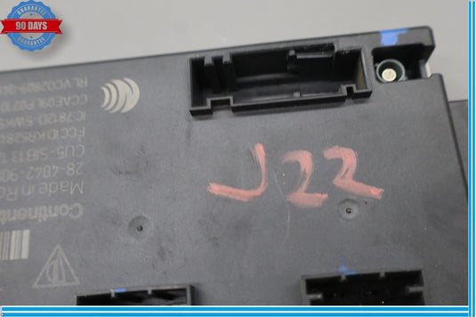 2011 Porsche Cayenne 958 Turbo Rear Body Computer Control Module BCM Oem