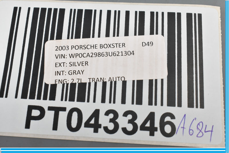 Load image into Gallery viewer, 97-04 Porsche Boxster Front Left &amp; Right High &amp; Low Tone Horn Alarm Set Oem
