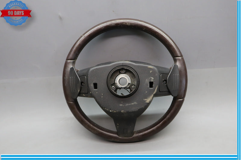 Load image into Gallery viewer, 07-11 Jaguar X150 XK XF Steering Wheel w/ Paddle Shifters Black 6W833L598DD Oem
