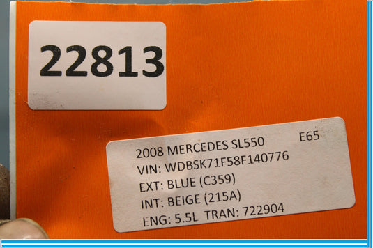 03-12 Mercedes R230 SL500 SL550 Emergency Spare Tire Wheel Donut Rim 17" R17 Oem