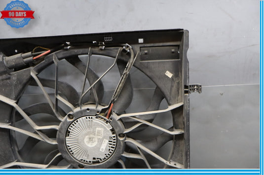 12-19 Mercedes GL450 GL550 Engine Cooling Radiator Fan Shroud Motor Oem