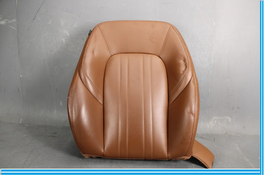 14-17 Maserati Ghibli Front Right Side Top Upper Seat Cushion Cover Brown Oem