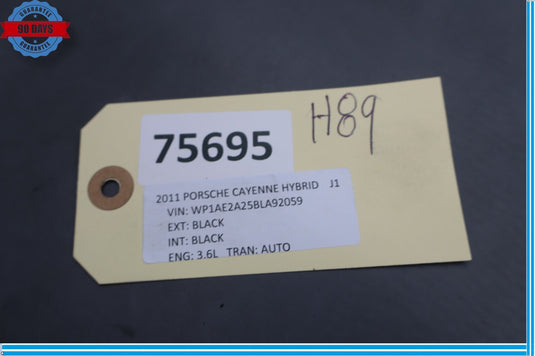 11-16 Porsche Cayenne 958 Front Bonnet Hood Lock Latch Actuator 95851150902 Oem