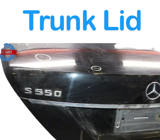 07-13 Mercedes S350 S400 S550 W221 Rear Trunk Lid Shell Panel Cover Oem