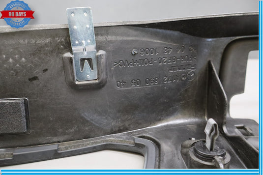 12-20 Mercedes R172 SLK250 SLK350 Rear Rollover Bar Cover Trim Black Oem