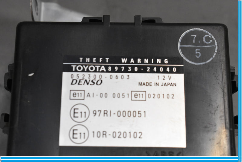 Load image into Gallery viewer, 02-05 Lexus SC430 Anti Theft Warning Alarm Control Module Unit ECU Oem

