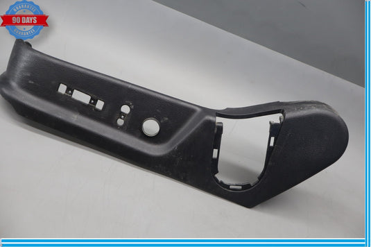 09-10 Hyundai Genesis Front Left Driver Seat Rail Outside Cover Trim Oem