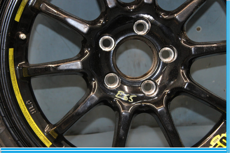 Load image into Gallery viewer, 03-12 Mercedes R230 SL500 SL550 Emergency Spare Tire Wheel Donut Rim 17" R17 Oem
