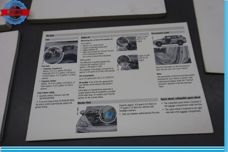 Load image into Gallery viewer, 2011 Porsche Cayenne 958 Operator's Owner's Manual Book W/ Case Cover Oem
