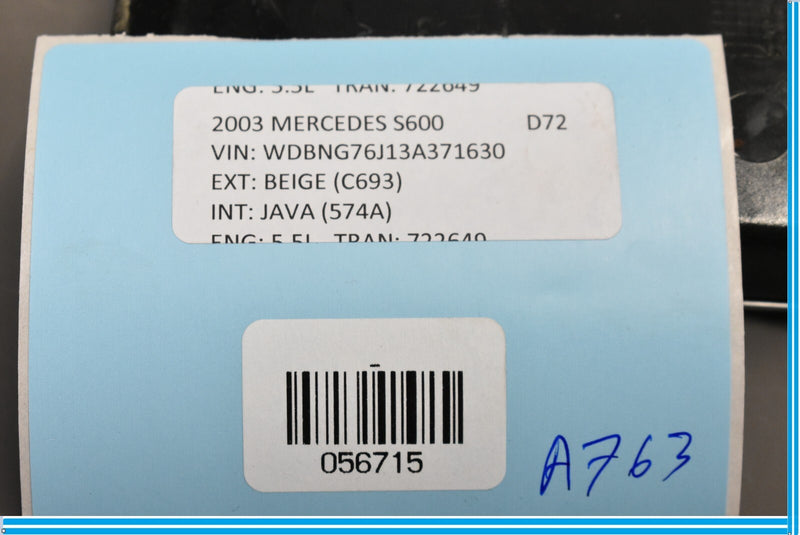 Load image into Gallery viewer, 00-06 Mercedes S430 S500 S600 Center Console Ash Tray Ashtray Compartment Oem

