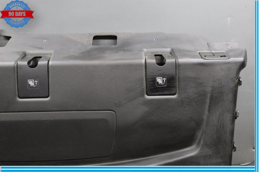 14-17 Maserati Ghibli Rear Deck Lid Parcel Shelf Trim Black 06700174910 Oem