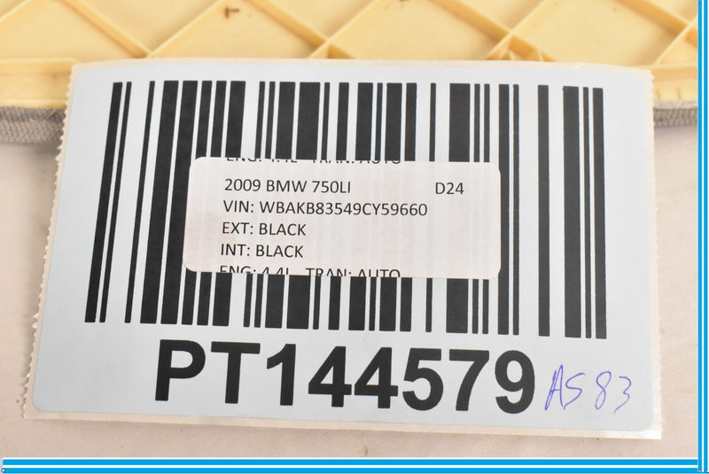 Load image into Gallery viewer, 09-15 BMW 750i 750Li F01 F02 Rear Third Brake Light Lamp Panel Cover Gray Oem
