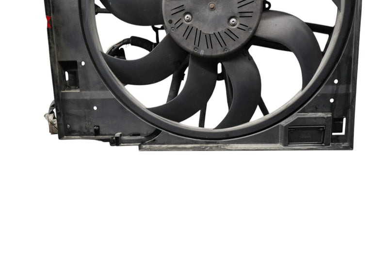 Load image into Gallery viewer, 10-19 Jaguar XF XJ X250 Engine Motor Cooling &amp; AC Condenser Radiator Fan Oem
