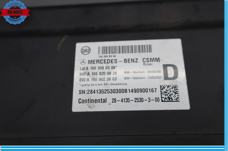 Load image into Gallery viewer, 12-20 Mercedes GL450 GL550 X166 Left Side Seat Control Module Unit ECU Oem
