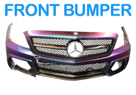 12-14 Mercedes CLS550 Front Bumper Cover Panel Assembly With Grille AFTER-MARKET