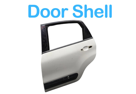 14-19 Fiat 500L Rear Left Driver Side Outer Door Shell Panel 68210470AA Oem