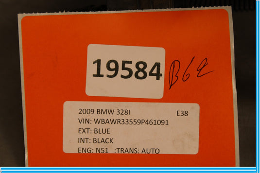 07-13 BMW 335i 328i Secondary Air Smog Pump W/ Bracket Oem